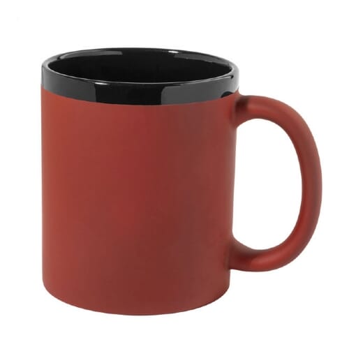Tazza mug con finitura gommata KOVARY - 300 ml