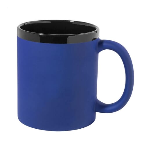 Tazza mug con finitura gommata KOVARY - 300 ml