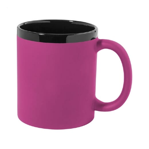 Tazza mug con finitura gommata KOVARY - 300 ml