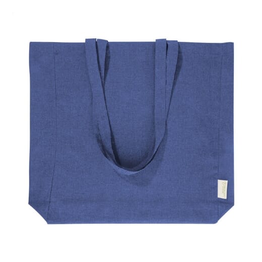 Shopper con soffietto in cotone riciclato GUSPEX HUE