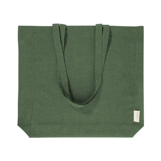 Shopper con soffietto in cotone riciclato GUSPEX HUE