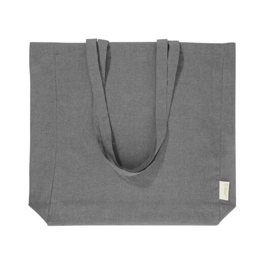Shopper con soffietto in cotone riciclato GUSPEX HUE