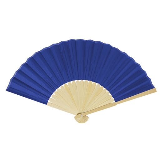 Ventaglio in poliestere RPET con stecche in bambù REPPER