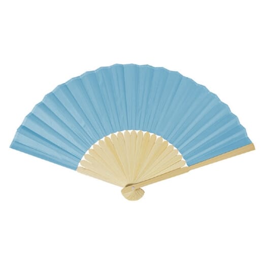 Ventaglio in poliestere RPET con stecche in bambù REPPER