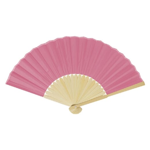 Ventaglio in poliestere RPET con stecche in bambù REPPER