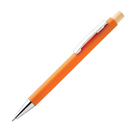 Penna con pulsante in bambù POSHER