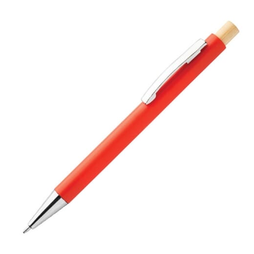Penna con pulsante in bambù POSHER