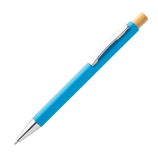 Penna con pulsante in bambù POSHER