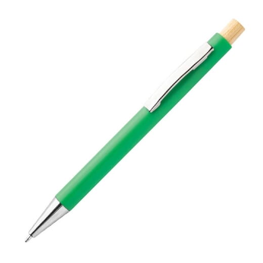 Penna con pulsante in bambù POSHER