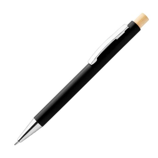 Penna con pulsante in bambù POSHER