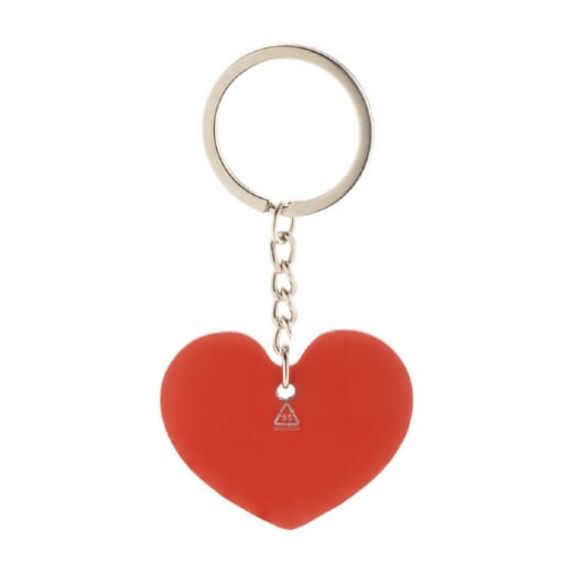 Portachiavi in acciaio riciclato LOVESHINE
