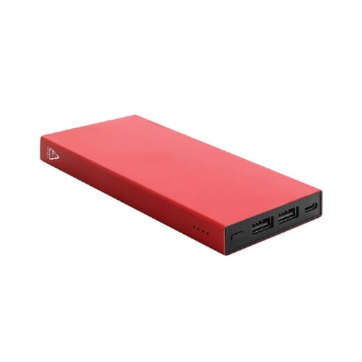 Power bank in alluminio riciclato RALUTEN
