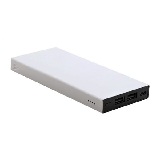 Power bank in alluminio riciclato RALUTEN