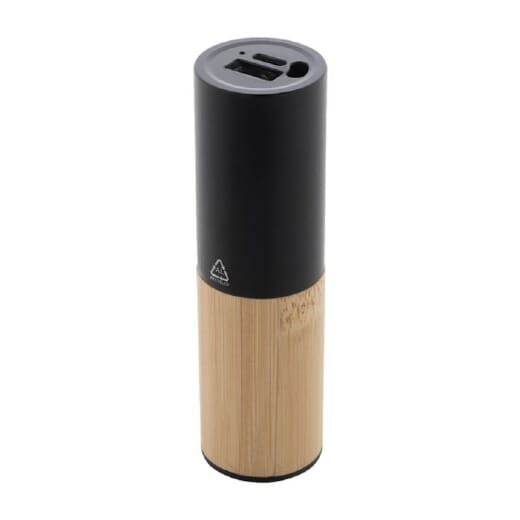Power bank in alluminio riciclato RALUBO TUBE