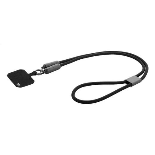 Lanyard in RPET con cavo di ricarica FASTLY