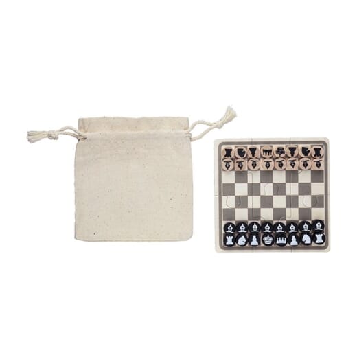 Set Gioco scacchi e dama HANK