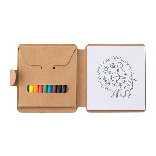 Set da colorare con 12 matite MARLON