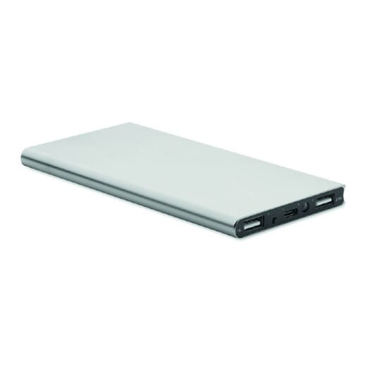 Power bank in alluminio riciclato POWERFLAT8C