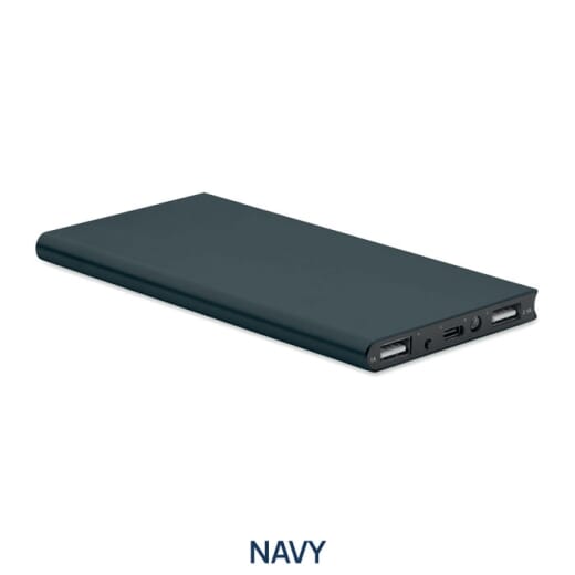 Power bank in alluminio riciclato POWERFLAT8C