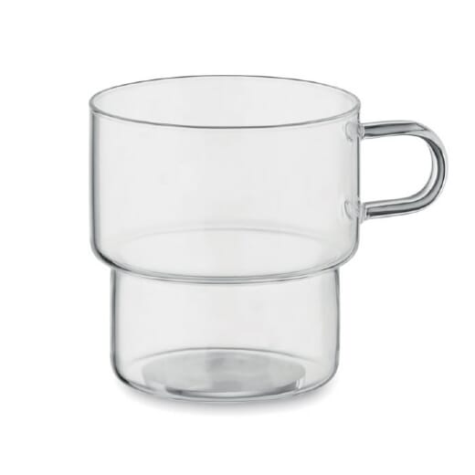 Tazza impilabile in vetro BOROMUG - 300 ml