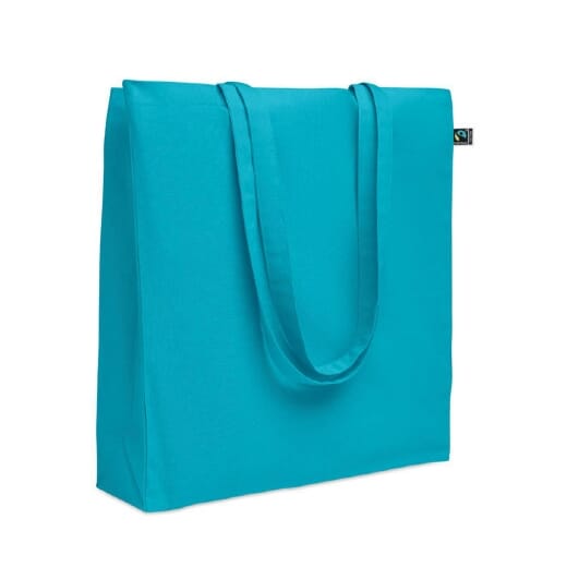 Shopper in cotone con soffietto OSOLE++ COLOUR