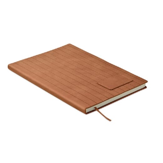 Notebook A5 in PU fumè TINTRAY