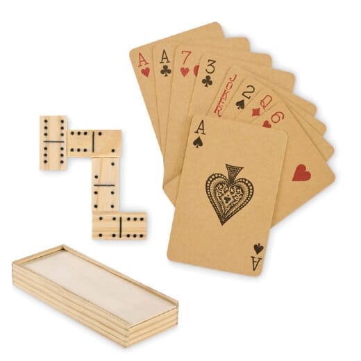 Set domino e carte da gioco DOMI&CARDS
