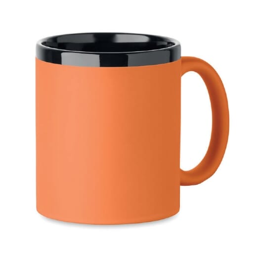 Tazza con rivestimento soft touch RUBY - 300 ml