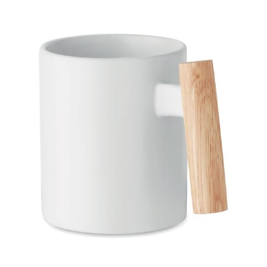 Tazza con manico in legno CRENATE - 320 ml