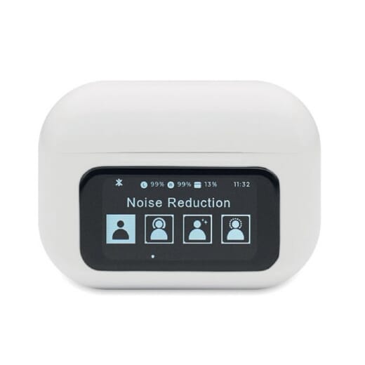 Auricolari con display touch screen SILENCIO