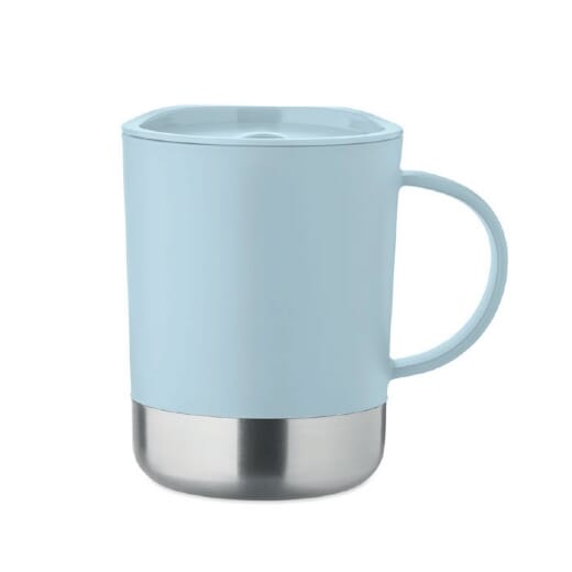 Tazza in PP con coperchio BEAKER - 300 ml
