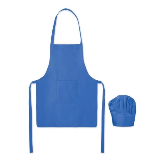 Set cappello e grembiule per bambini KID CHEF