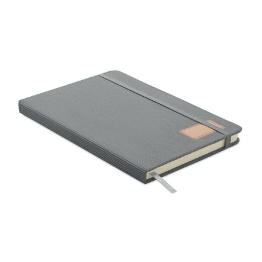 Notebook A5 con copertina in velluto CORDI NOTE