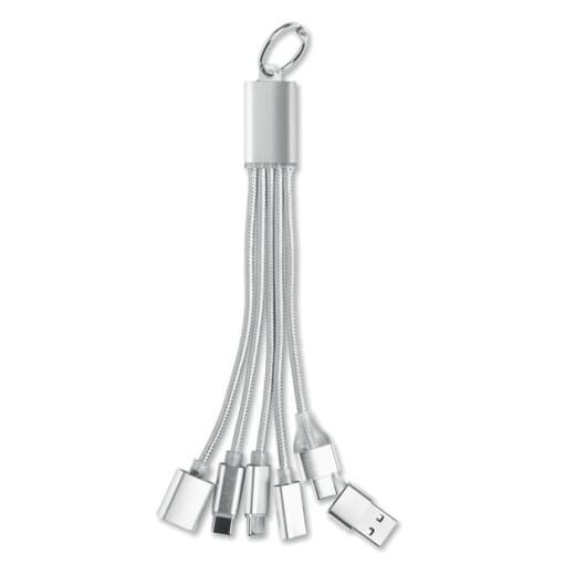 Portachiavi con cavo 5 in 1 HUBLUE