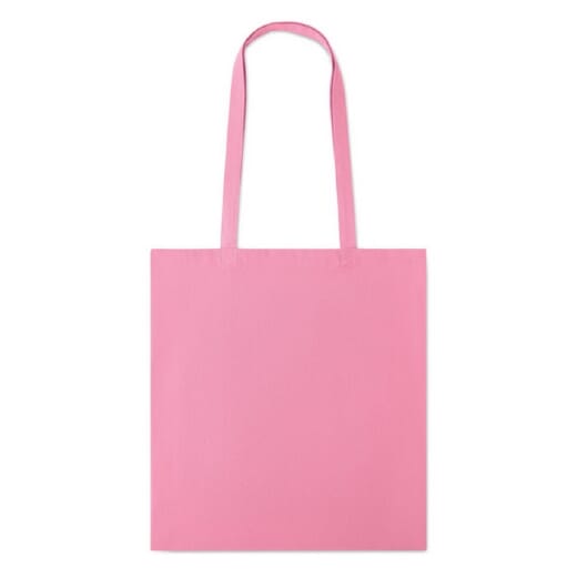 Shopper con logo COTTONEL COLOUR+ cotone