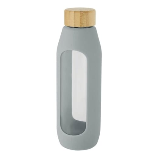 Borraccia in vetro con protezione in silicone TIDAN