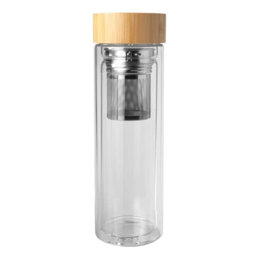 Borraccia in vetro con infusore BAILEY 400ml