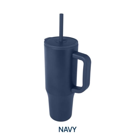 Bicchiere termico con cannuccia BRADY 900 ml