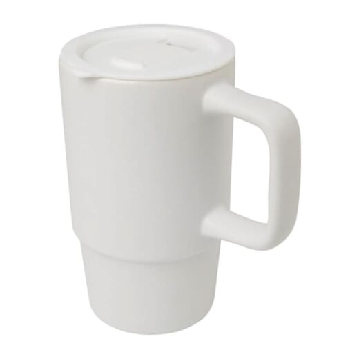 Tazza in ceramica con coperchio CARTER 450 ml
