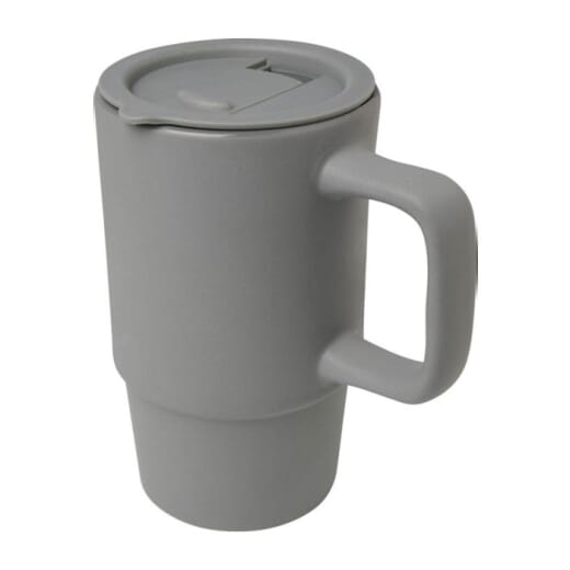 Tazza in ceramica con coperchio CARTER 450 ml