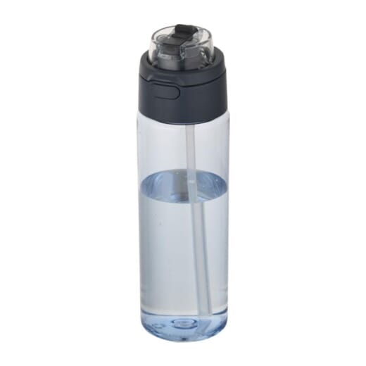 Borraccia in plastica riciclata con cannuccia THERON 700 ml
