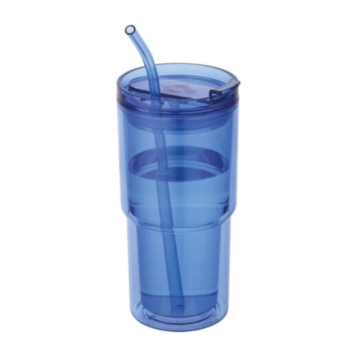 Bicchiere in plastica a doppia parete ARCHER 480 ml