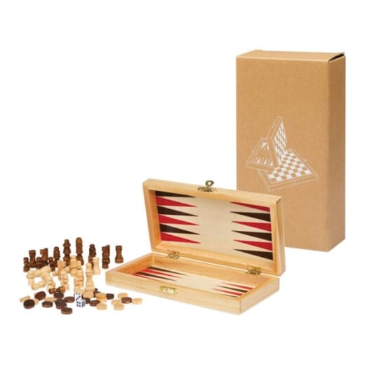 Set giochi da tavolo 3 in 1 MUGO