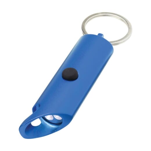 Portachiavi con torcia a LED e apribottiglie FLARE