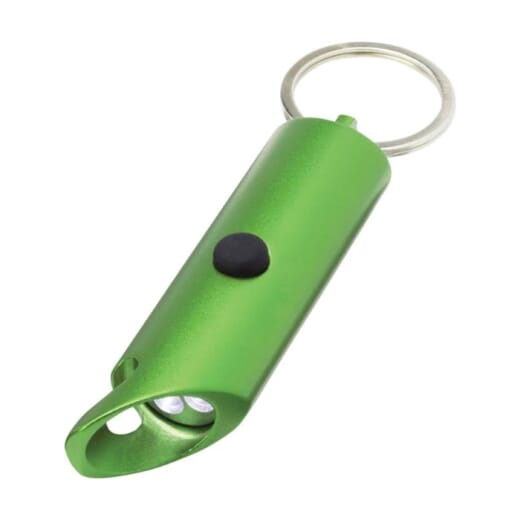 Portachiavi con torcia a LED e apribottiglie FLARE