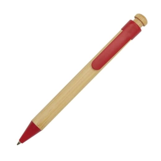 Penna in plastica riciclata e bambù RATTAN