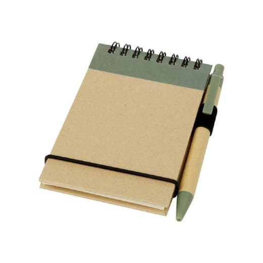 Taccuino riciclato A7 con penna ZUSE
