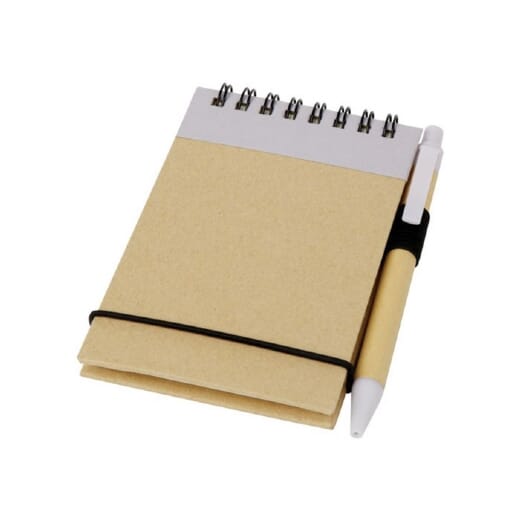 Taccuino riciclato A7 con penna ZUSE