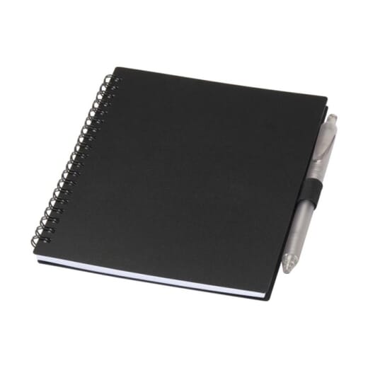 Quaderno a spirale con penna NIOVE