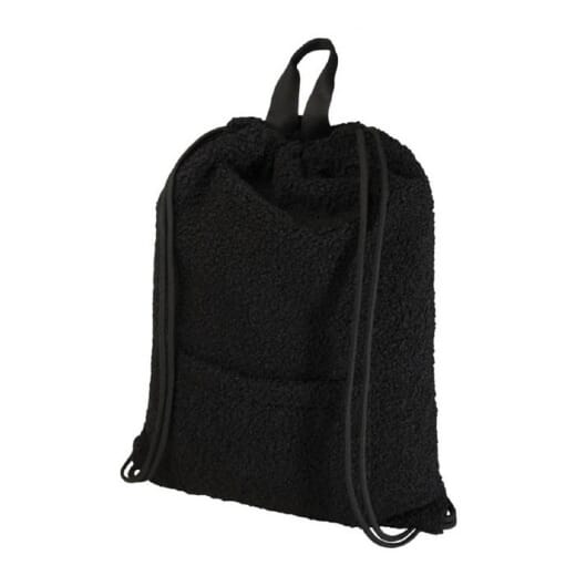 Zaino con cordoncino in sherpa riciclato BEAR